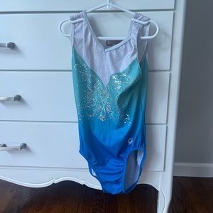 GK elite gymnastics training leotard AL
